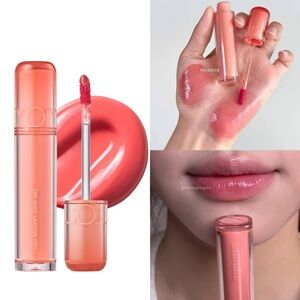 rom&nd Juicy Lasting Tint Shade 10 Bare Apricot K-Beauty Glossy Lip Tint SEALED